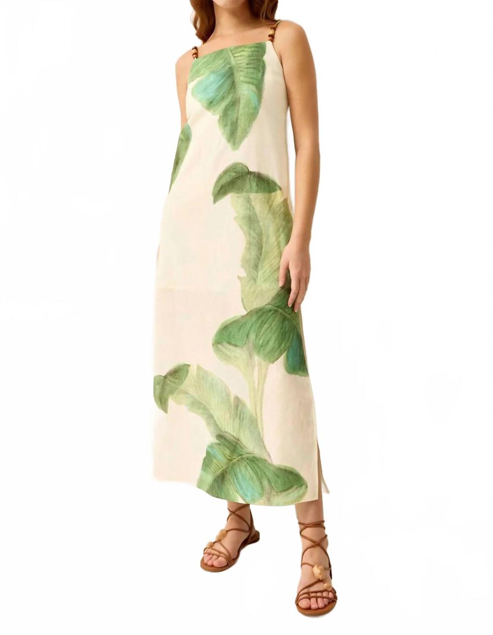 NEW MARIE OLIVER oriya midi dress in beachfront